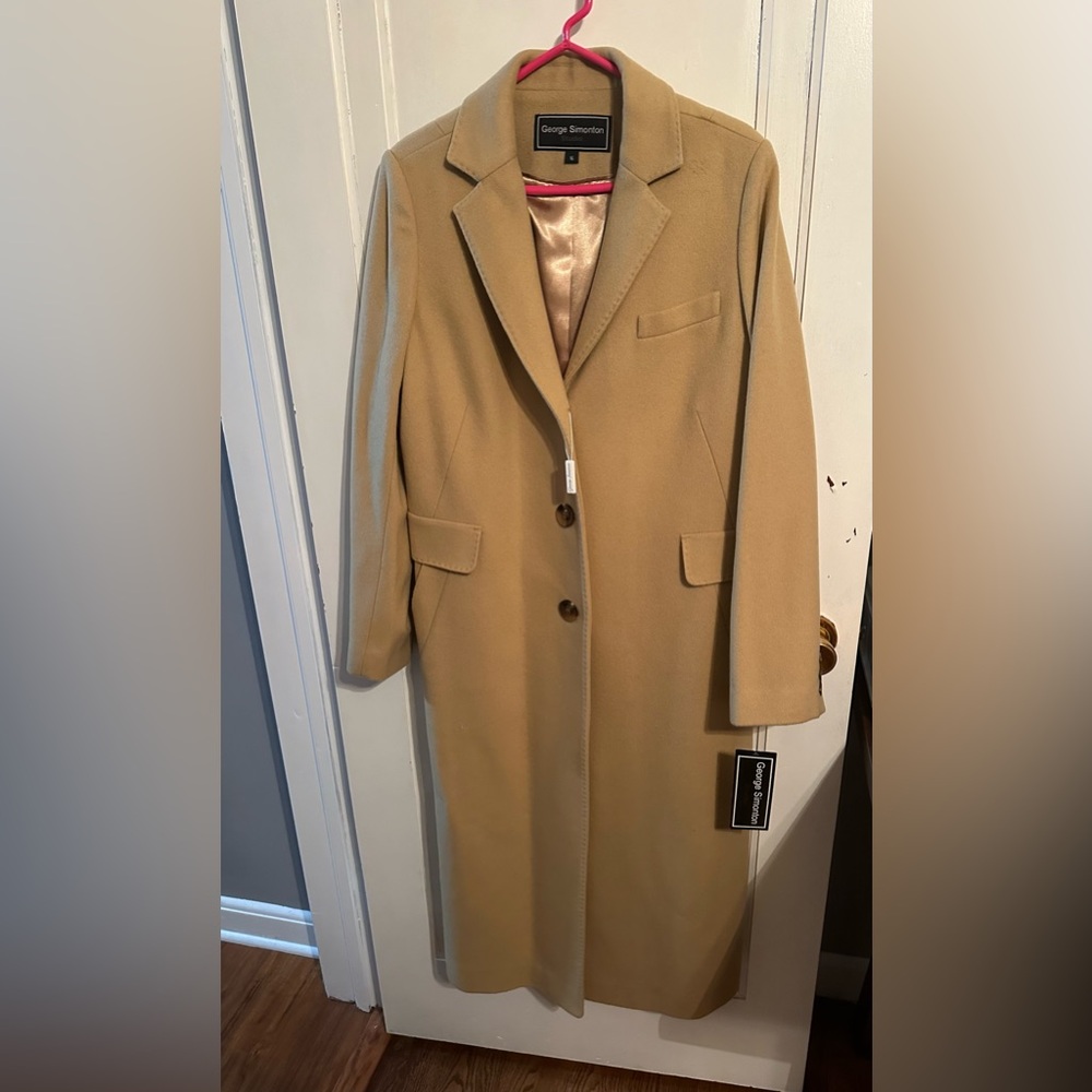 George Simonton size 16 wool coat